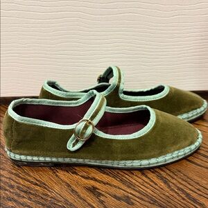 Charming Olive Kids Mary Jane Slippers